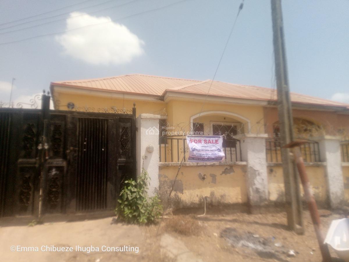 Nice 2bedroom Semi Detached Bungalow  with Bq, No 12 Ugomax Street Trademore Estate Lugbe Abuja, Sabon Lugbe, Lugbe District, Abuja, Semi-detached Bungalow for Sale