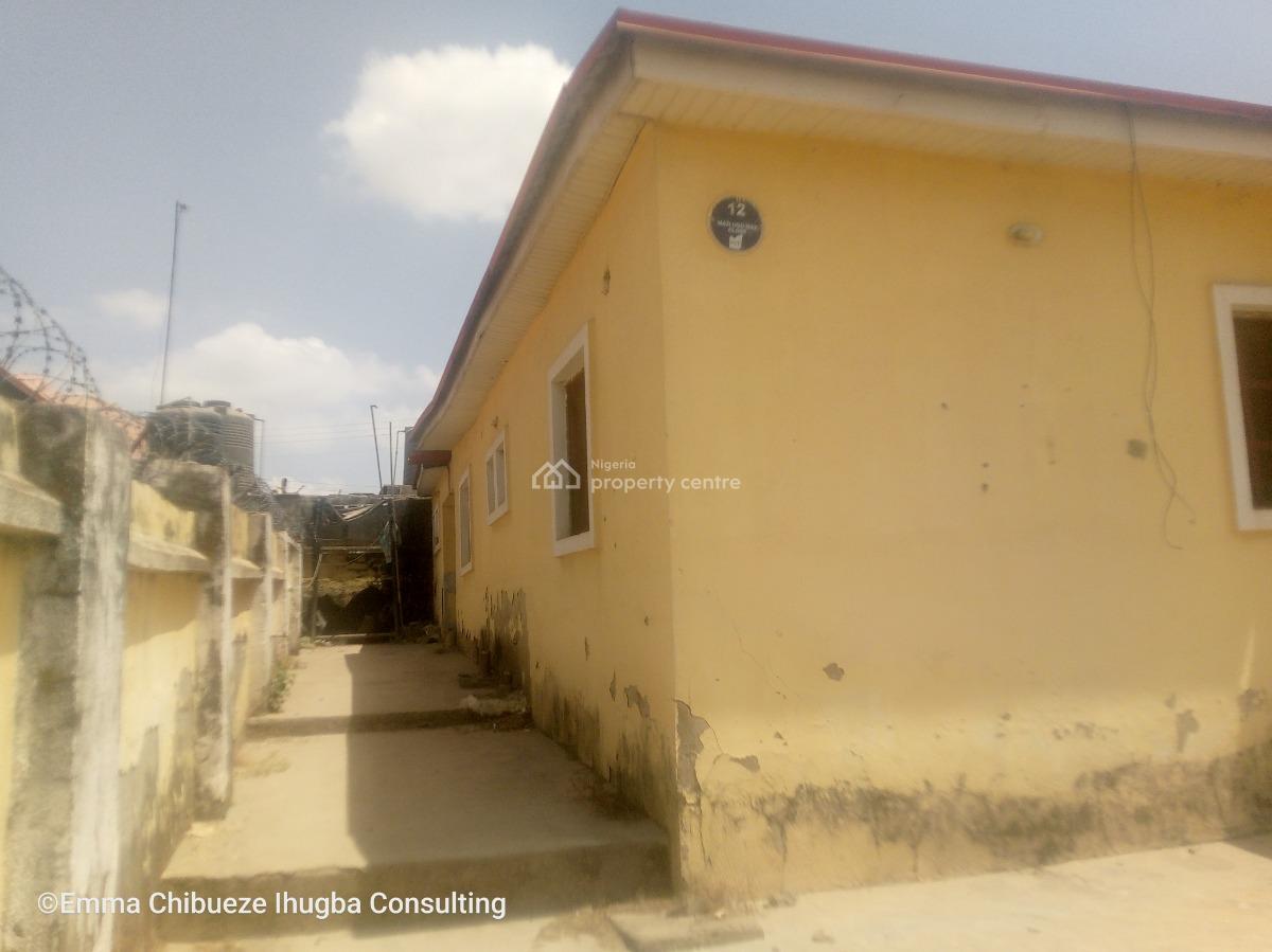 Nice 2bedroom Semi Detached Bungalow  with Bq, No 12 Ugomax Street Trademore Estate Lugbe Abuja, Sabon Lugbe, Lugbe District, Abuja, Semi-detached Bungalow for Sale