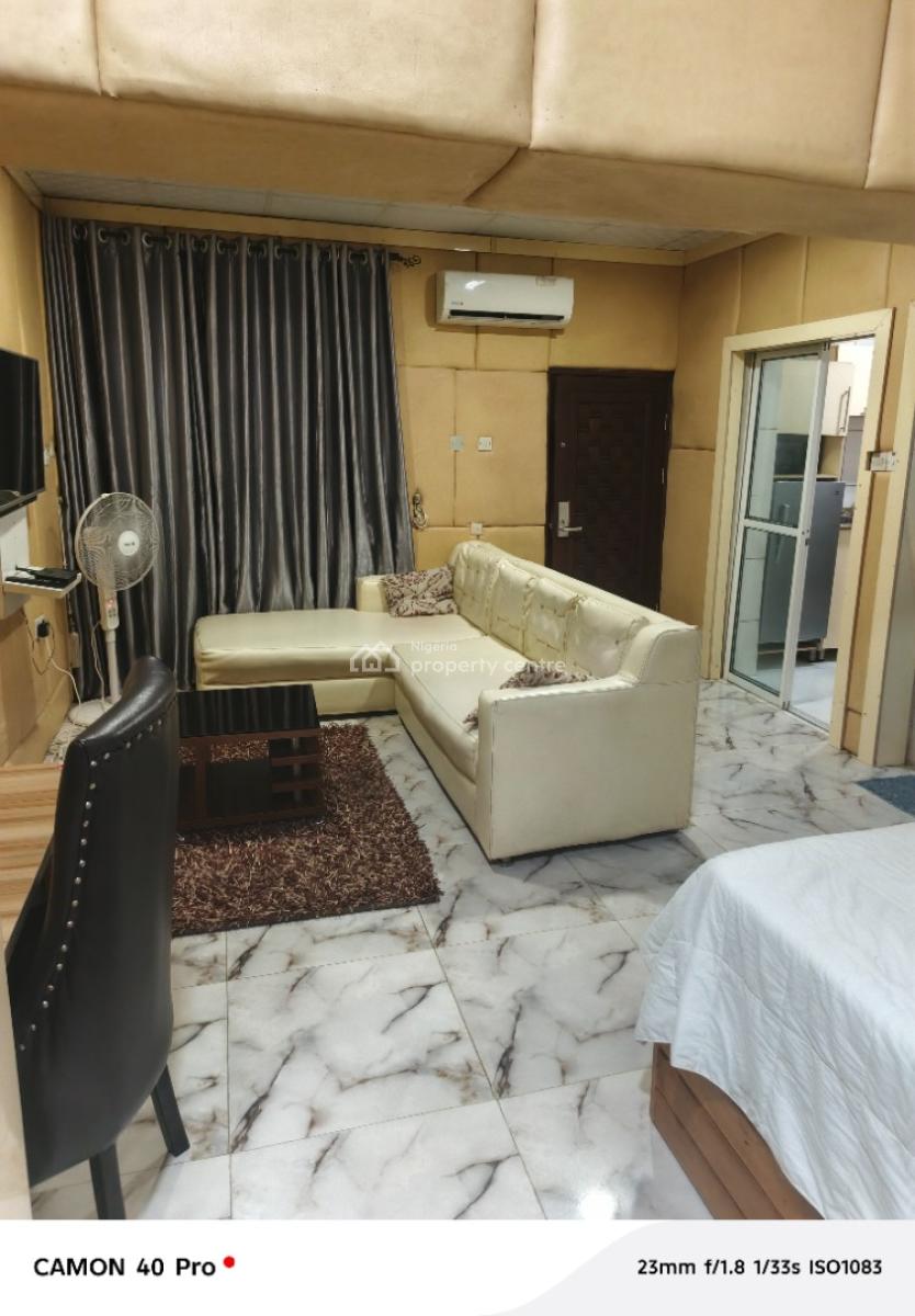 Furnished Studio Apartment Monthly Payment, Idejo Street, Victoria Island (vi), Lagos, Self Contain (single Rooms) for Rent