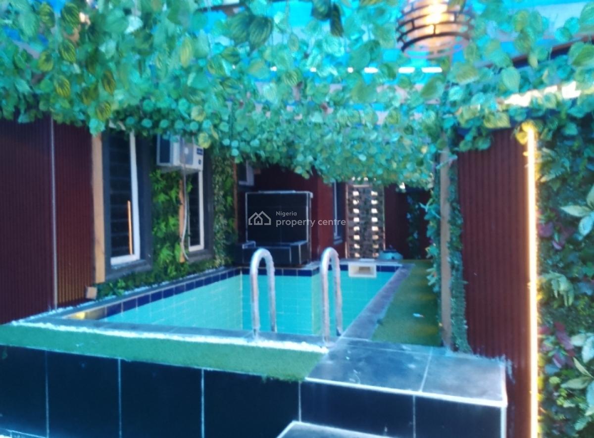 Luxury Furnished 5 Bedrooms Detached Duplex with Pool and Bq, Carnal West Estate, Osapa, Lekki, Lagos, Detached Duplex for Rent