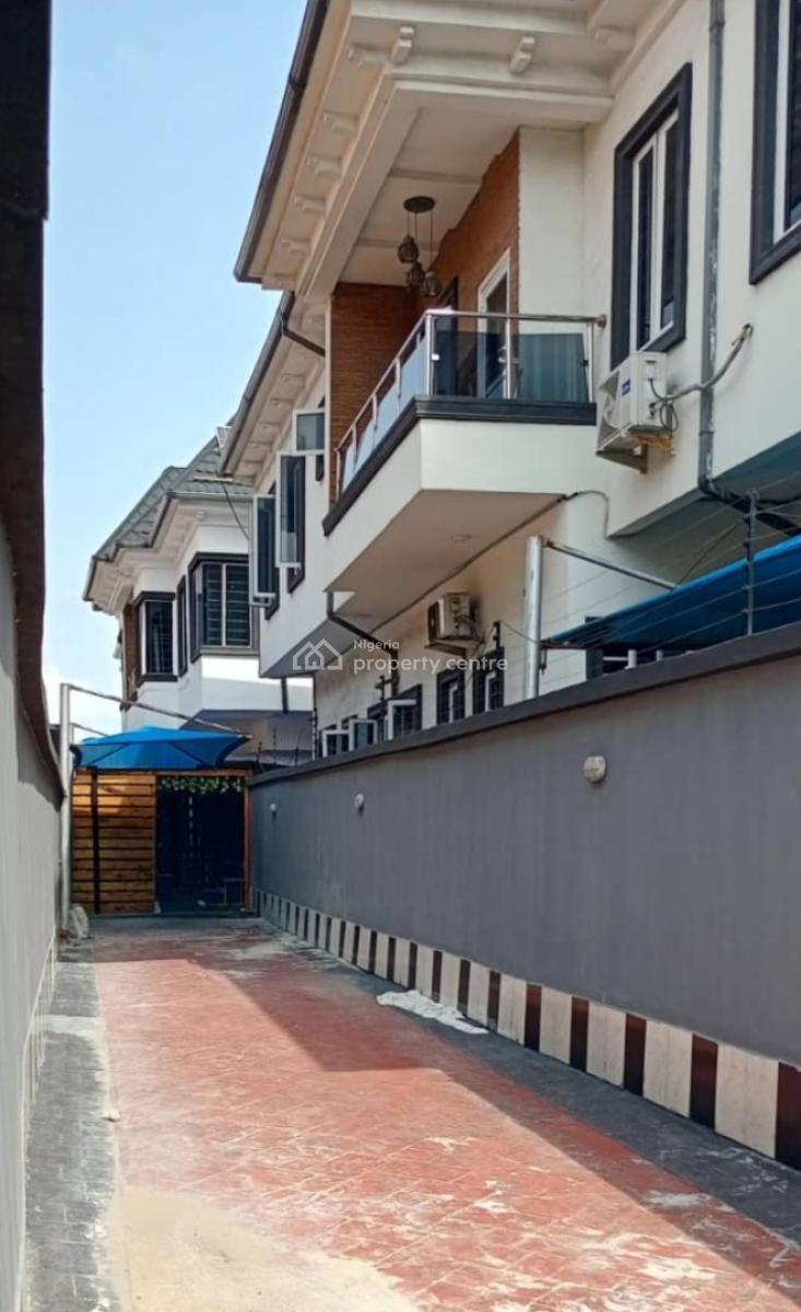 Luxury Furnished 5 Bedrooms Detached Duplex with Pool and Bq, Carnal West Estate, Osapa, Lekki, Lagos, Detached Duplex for Rent
