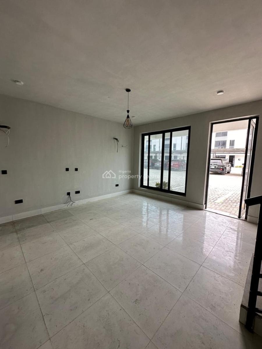 Well Finished Serviced 4 Bedroom Terrace with a Room Bq, Ikate Elegushi, Lekki, Lagos, Terraced Duplex for Rent
