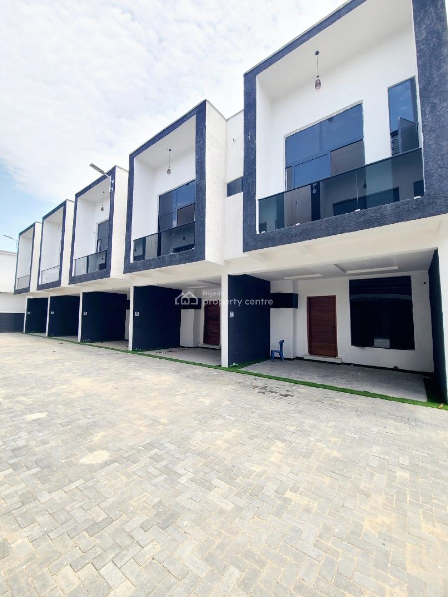 Newly Built 4 Bedroom Terrace Duplex, Ikota Gra Estate, Ikota, Lekki, Lagos, Terraced Duplex for Rent