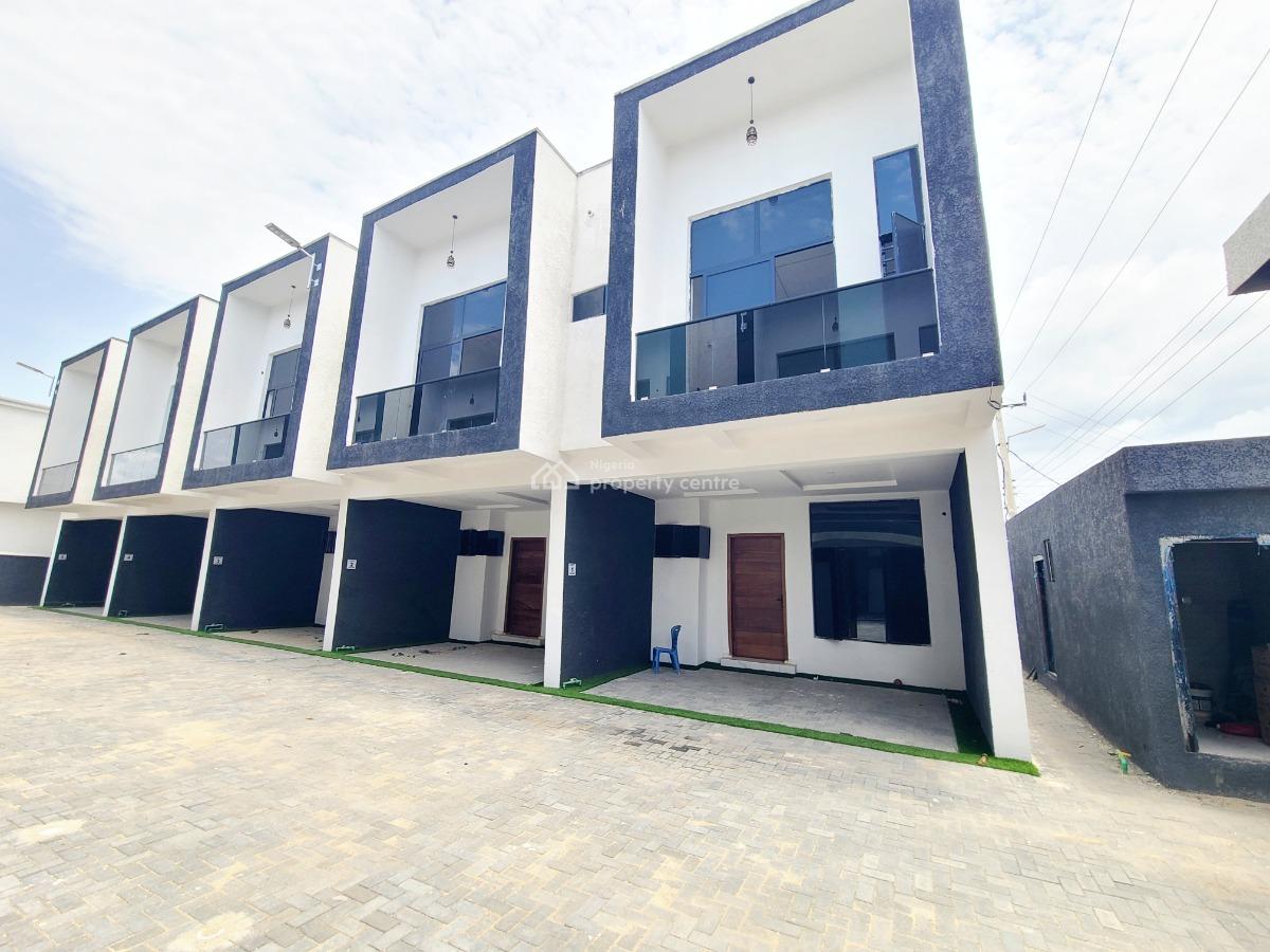 Newly Built 4 Bedroom Terrace Duplex, Ikota Gra Estate, Ikota, Lekki, Lagos, Terraced Duplex for Rent
