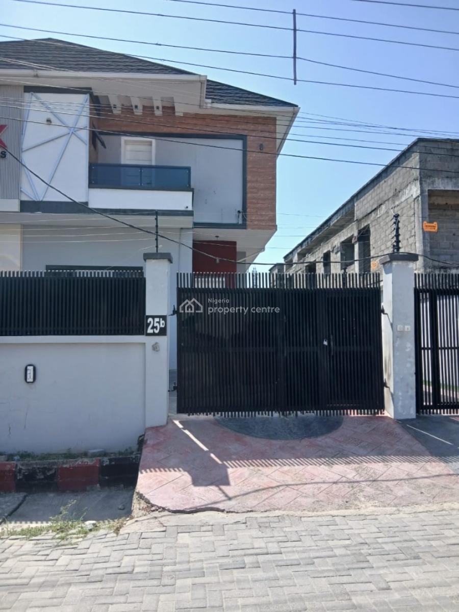 4 Bedroom Semi Detached Duplex with Bq, Osapa, Osapa, Lekki, Lagos, Semi-detached Duplex for Rent