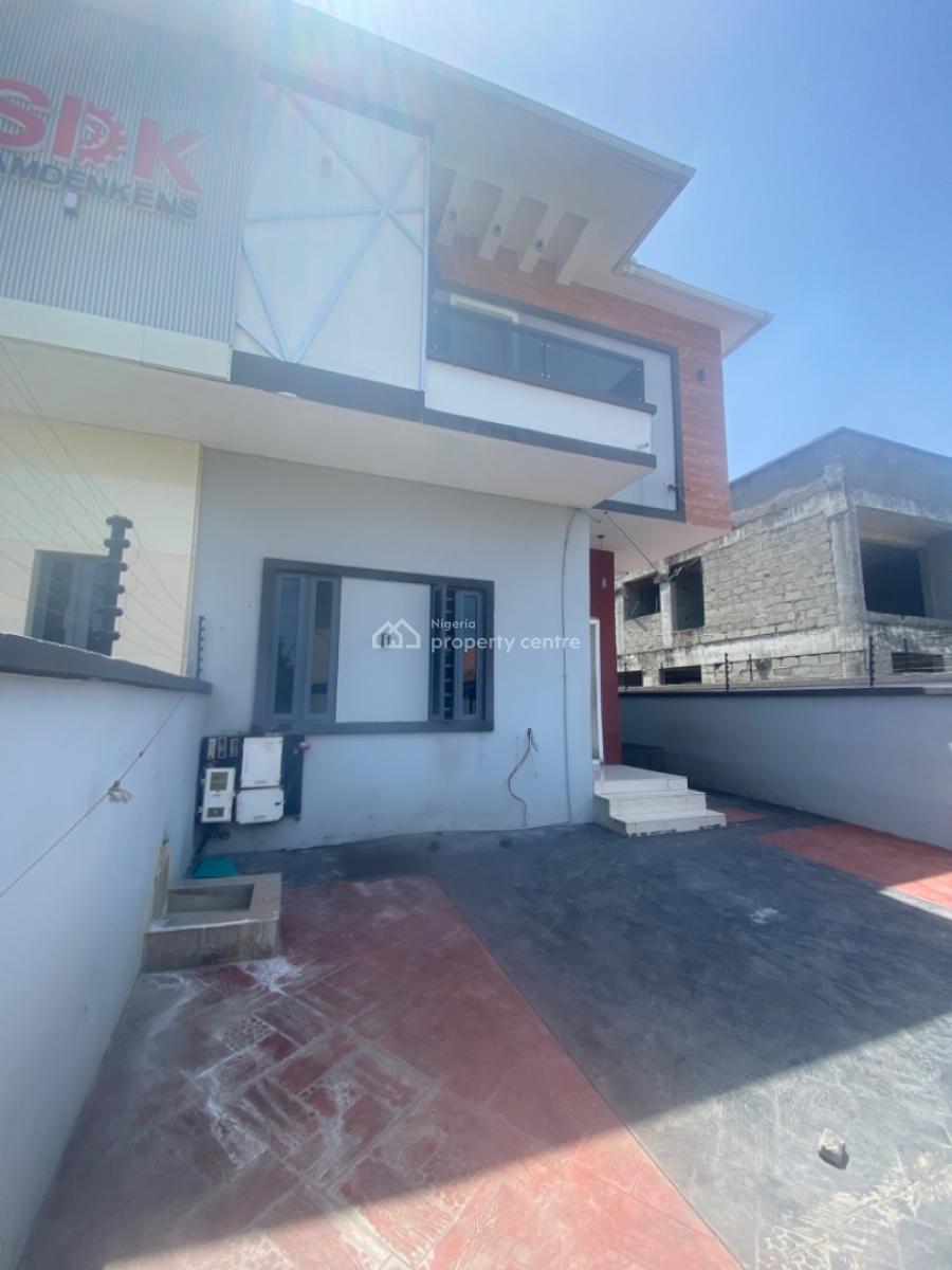 4 Bedroom Semi Detached Duplex with Bq, Osapa, Lekki, Lagos, Semi-detached Duplex for Rent