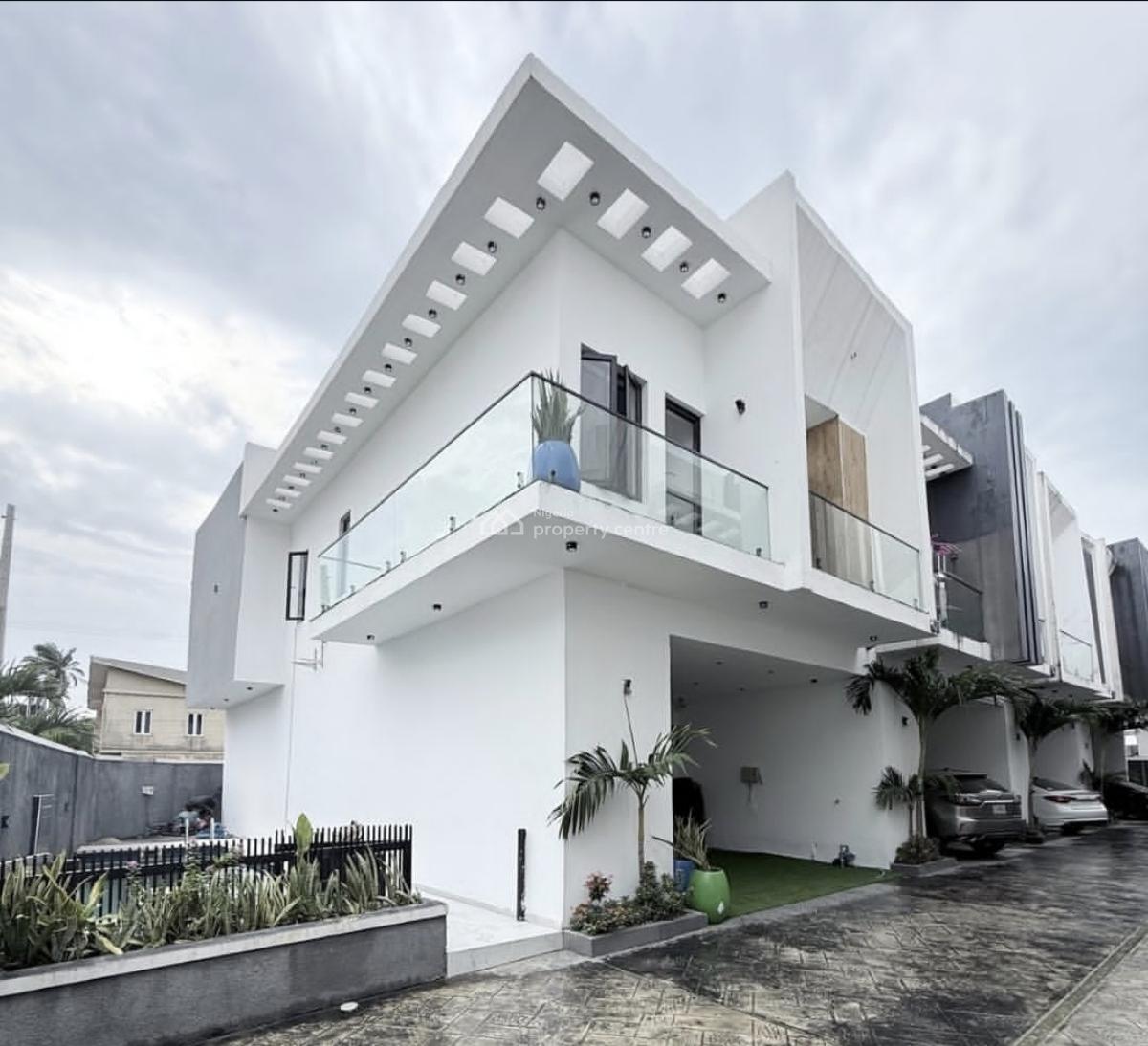 Spacious 4 Bedroom Terrace Duplex with Pool, Orchid Road, Lekki, Lagos, Terraced Duplex for Rent