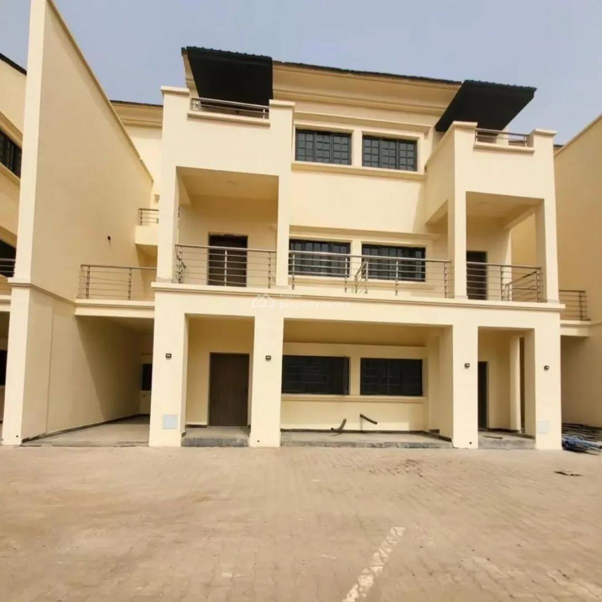 Contemporary 4 Bedroom Terrace Duplex in a Serene Environment, Jabi, Abuja, Detached Duplex for Sale