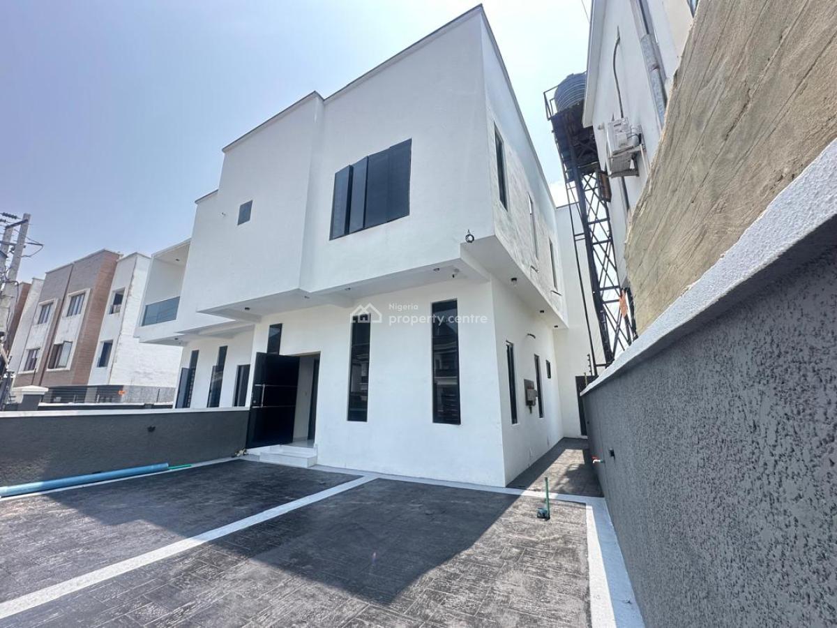 Brand-new 4 Bedroom Semi-detached Duplex with a Bq, Orchid Road Before Roundabout, Lekki, Lagos, House for Rent