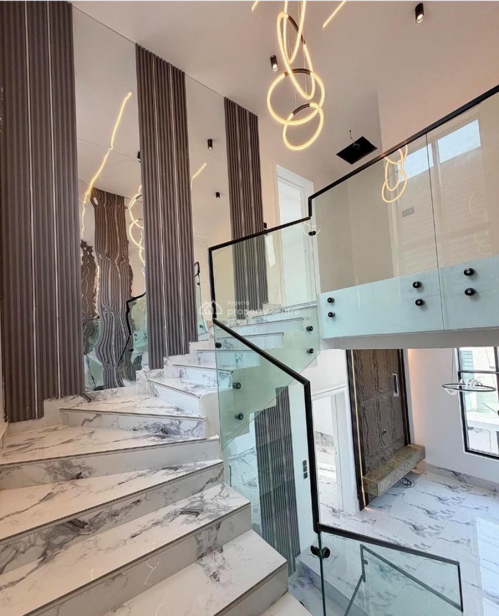 Contemporary 5 Bedroom Fully Detached Duplex with Bq, Ikota, Lekki, Lagos, Detached Duplex for Sale