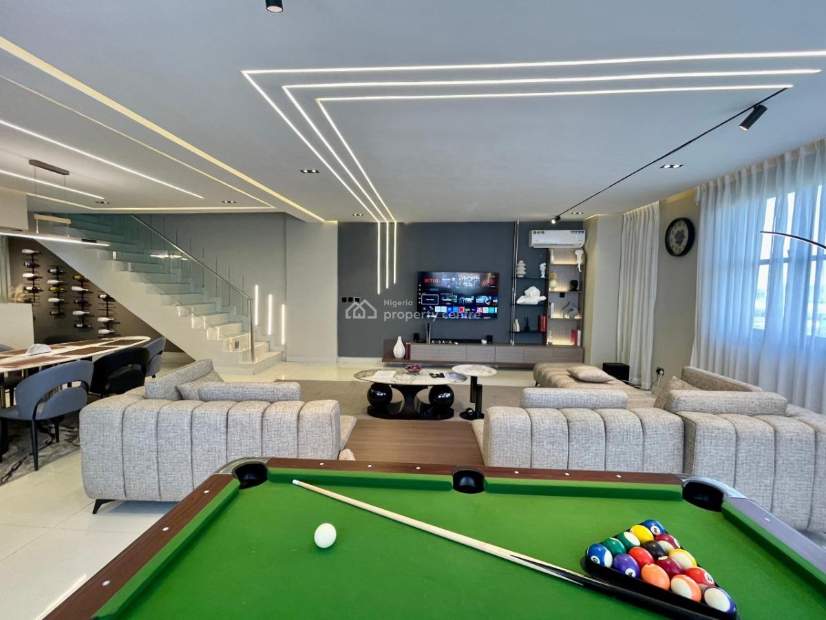 Modern & Refined 3-bedroom Maisonette, Ilasan, Lekki, Lagos, Semi-detached Duplex Short Let