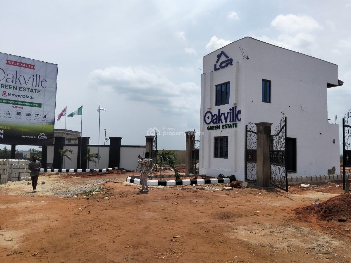 Land with C of O Suitable for Residential, Oakville Green Estate,near Sagamu Interchange, Mowe Ofada, Ogun, Residential Land for Sale