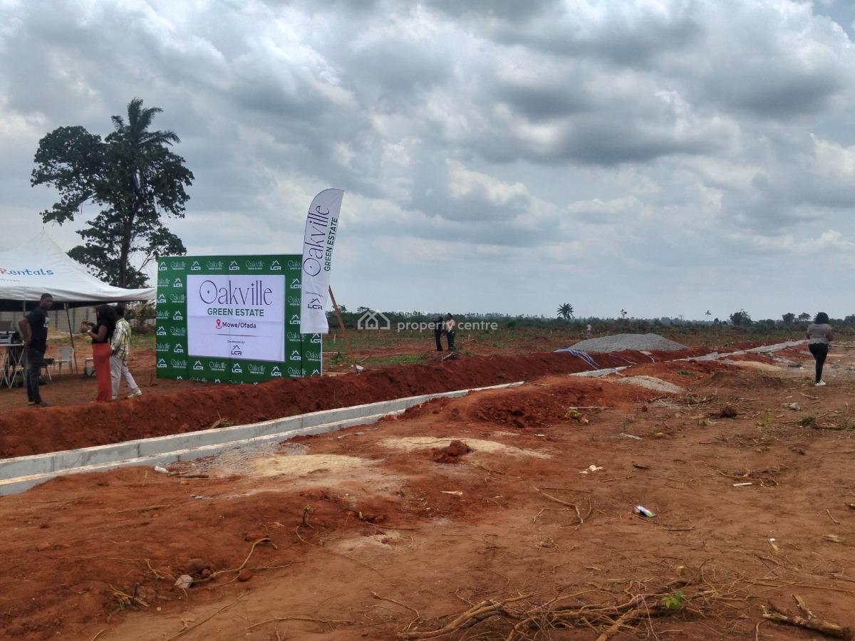 Land with C of O Suitable for Residential, Oakville Green Estate,near Sagamu Interchange, Mowe Ofada, Ogun, Residential Land for Sale