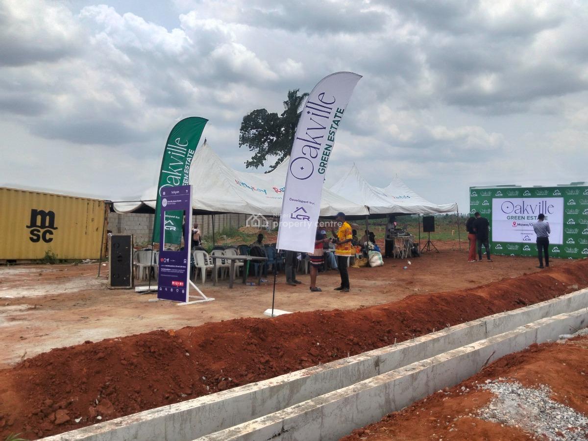 Land with C of O Suitable for Residential, Oakville Green Estate,near Sagamu Interchange, Mowe Ofada, Ogun, Residential Land for Sale