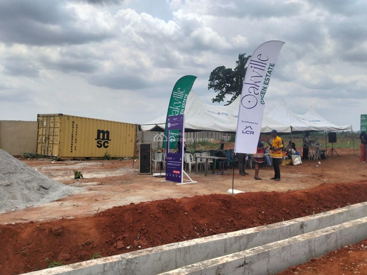Land with C of O Suitable for Residential, Oakville Green Estate,near Sagamu Interchange, Mowe Ofada, Ogun, Residential Land for Sale