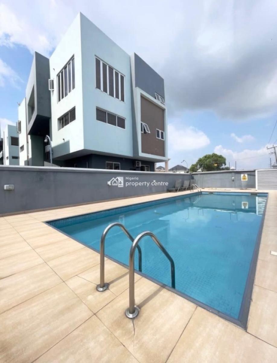 Fully Serviced 5 Bedroom Grand Mansion, Victory Park Estate, Osapa, Lekki, Lagos, Semi-detached Duplex for Rent