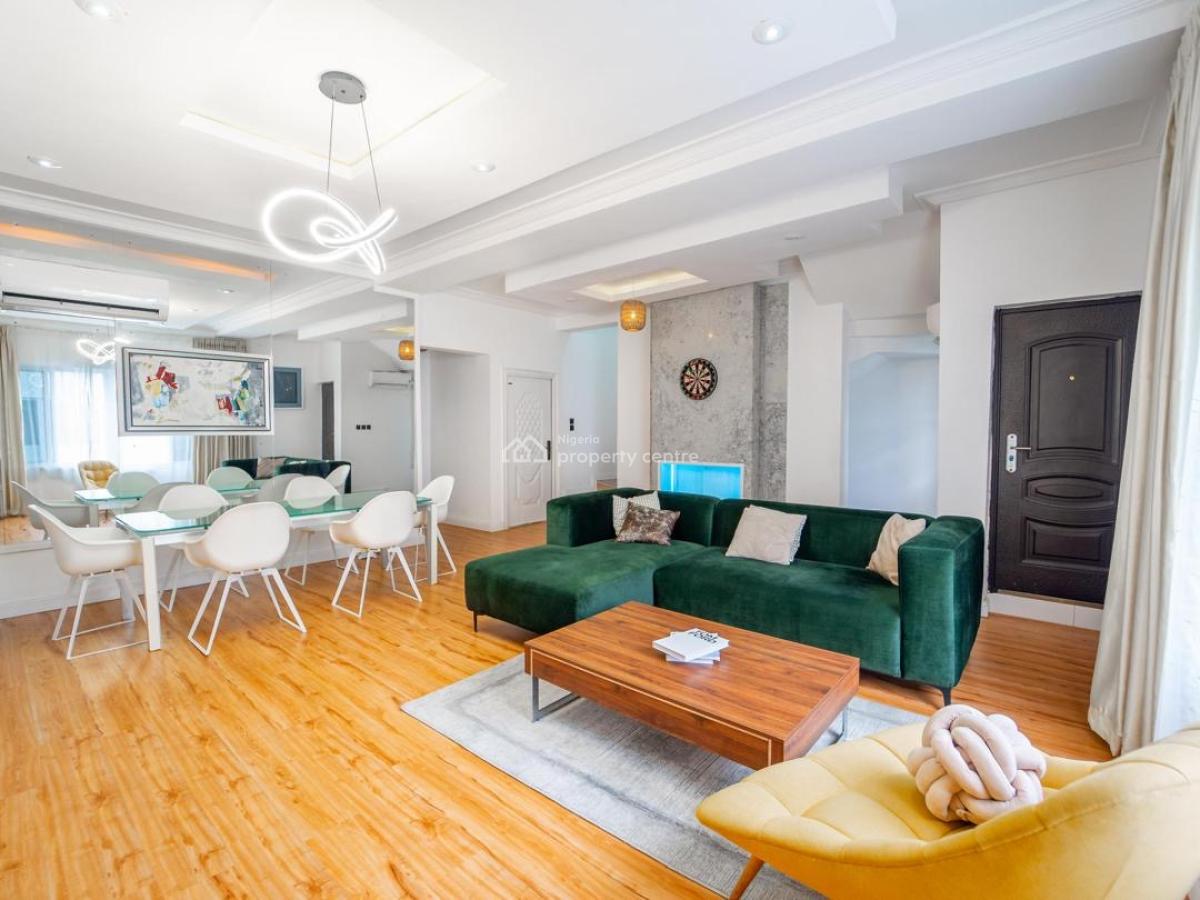 Cozy 3 Bedroom Apartment, Osapa, Lekki, Lagos, Flat / Apartment Short Let