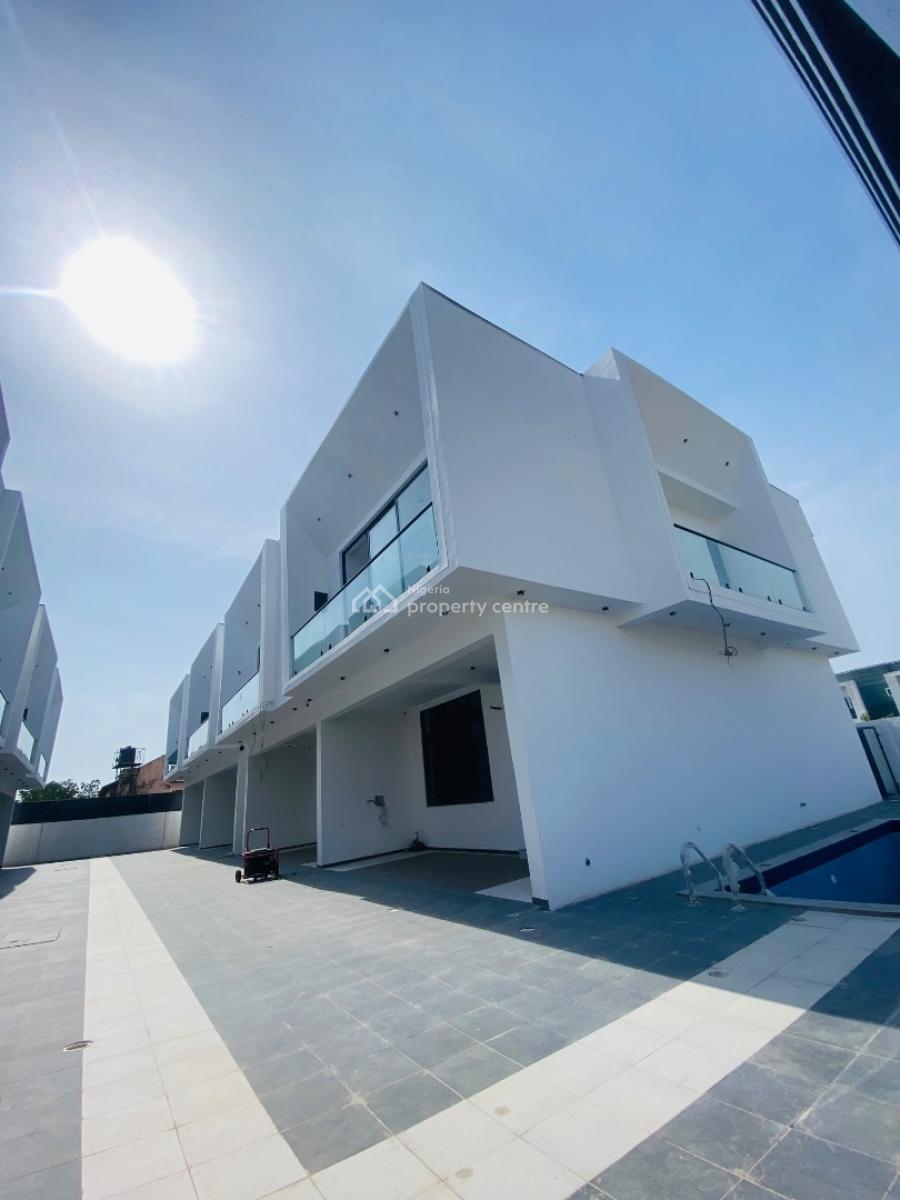 Newly Built 4 Bedroom Semi-detached Duplexes with G-unit Swimming Pool, Ikota Gra, Lekki, Lagos, Semi-detached Duplex for Sale