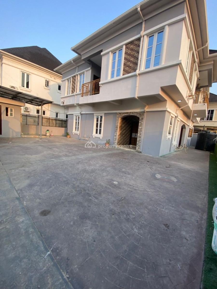 Heavily Built, Spacious 5-bedroom Fully Detached Duplex with Boys Quaters, Ikota, Lekki, Lagos, Detached Duplex for Rent
