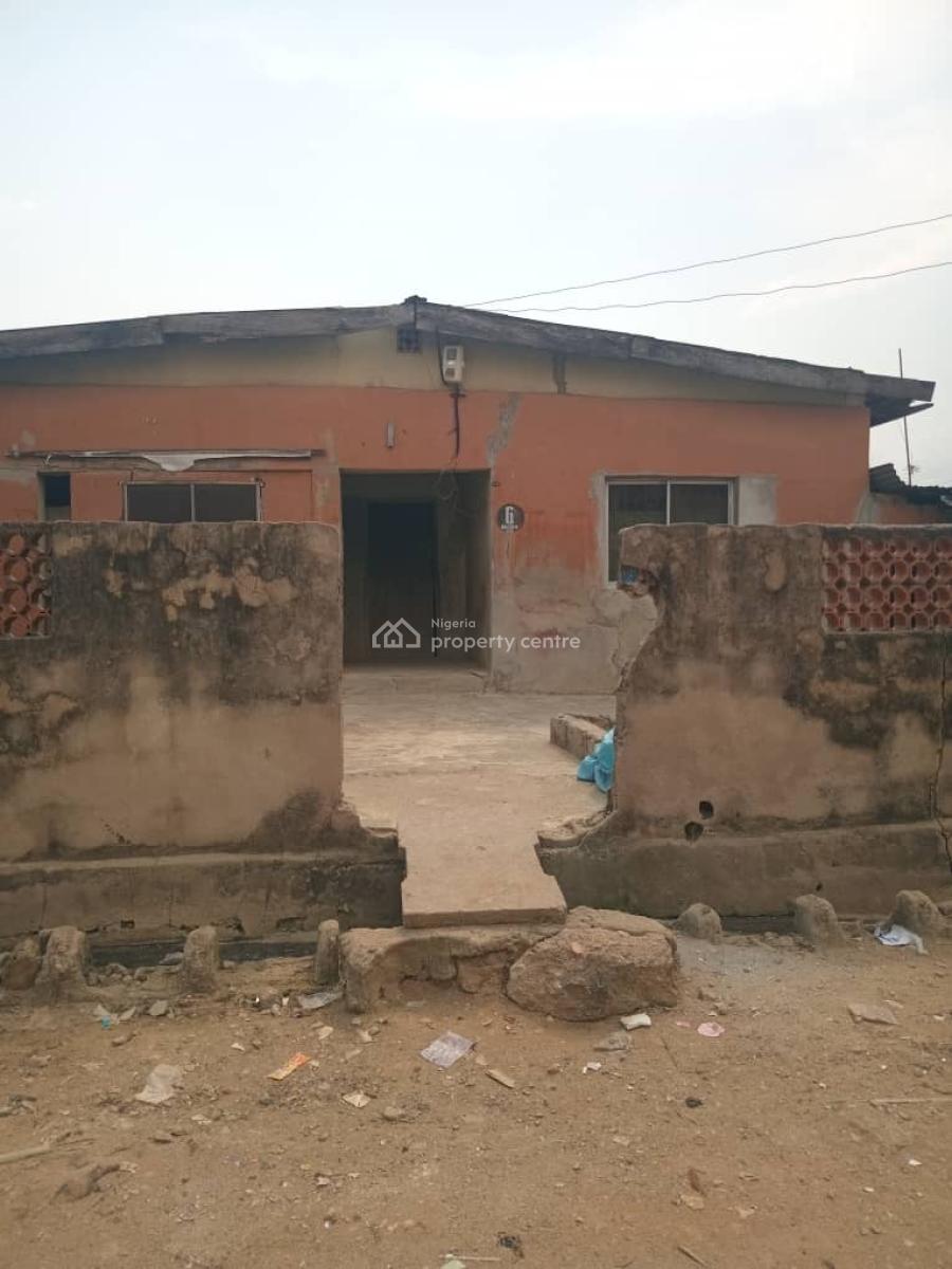 Bungalow on a Dry Half Plot of Land, Oshogun, Alapere, Ketu, Lagos, Residential Land for Sale