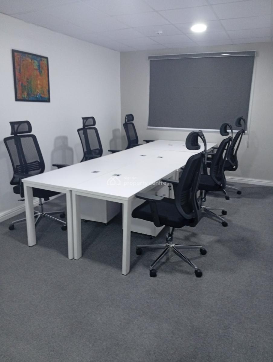 Instant Office Fully Furnished and Serviced Office Space Secured, Along Allen Avenue Ikeja, Allen, Ikeja, Lagos, Office Space for Rent