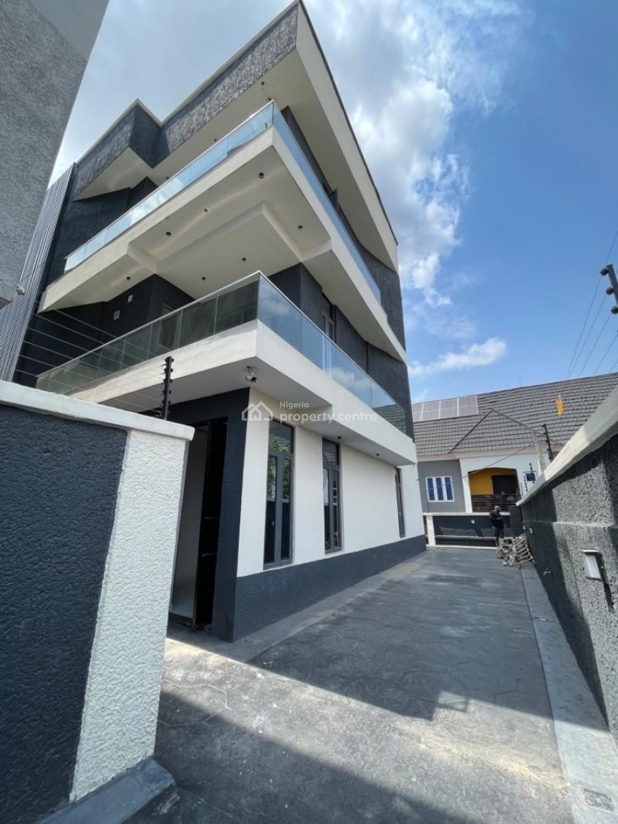 Fully Automated 5 Bedroom Semi Detached -duplex + Bq, Omole Phase 1, Ikeja, Lagos, Semi-detached Duplex for Sale