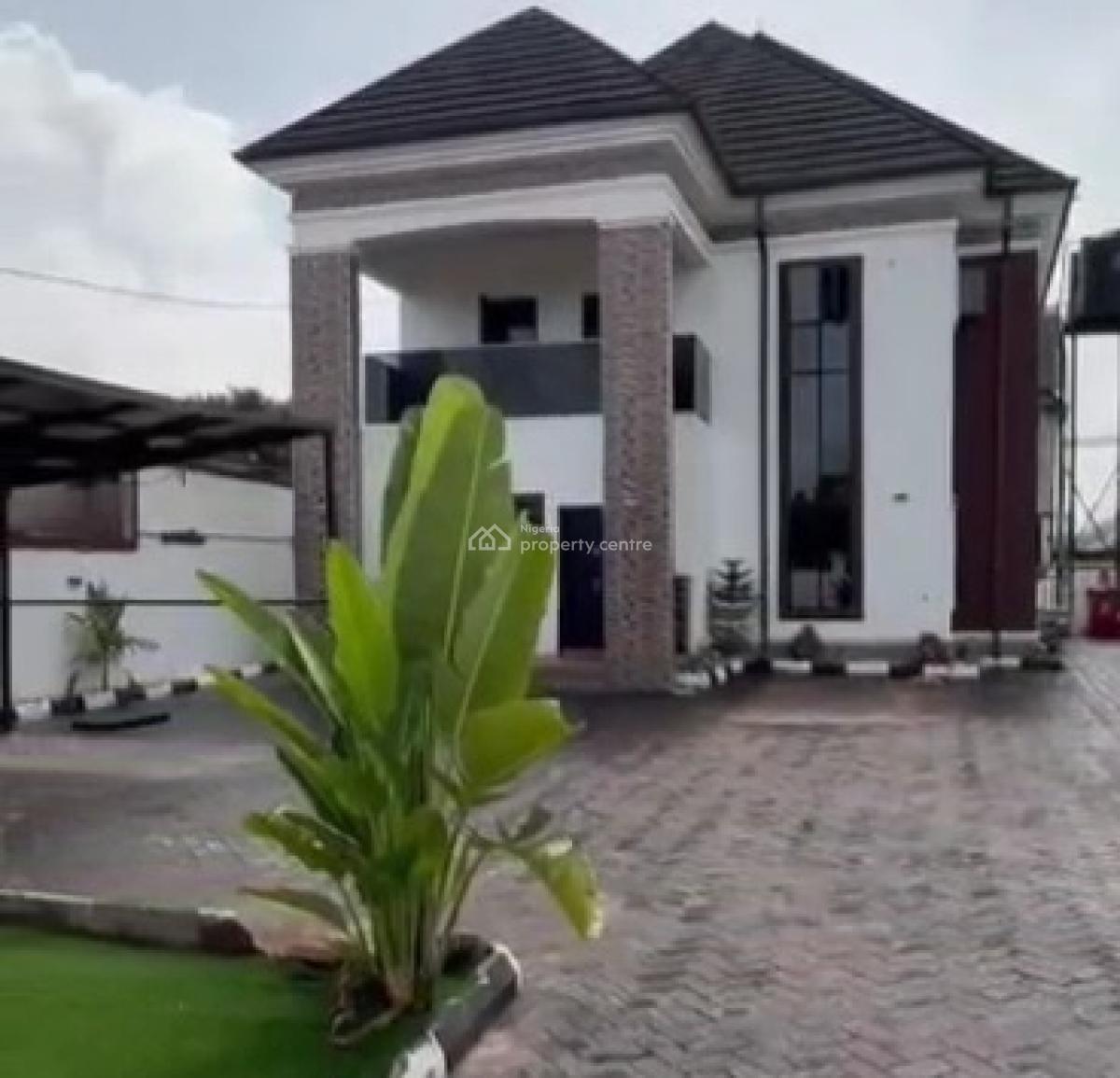 4 Bedroom Terraced Duplex 50ft By 100ft Land, Arougba Community, Off Airport Road, Gra, Benin, Oredo, Edo, Terraced Duplex for Sale