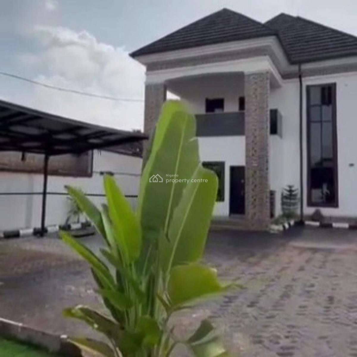 4 Bedroom Terraced Duplex 50ft By 100ft Land, Arougba Community, Off Airport Road, Gra, Benin, Oredo, Edo, Terraced Duplex for Sale