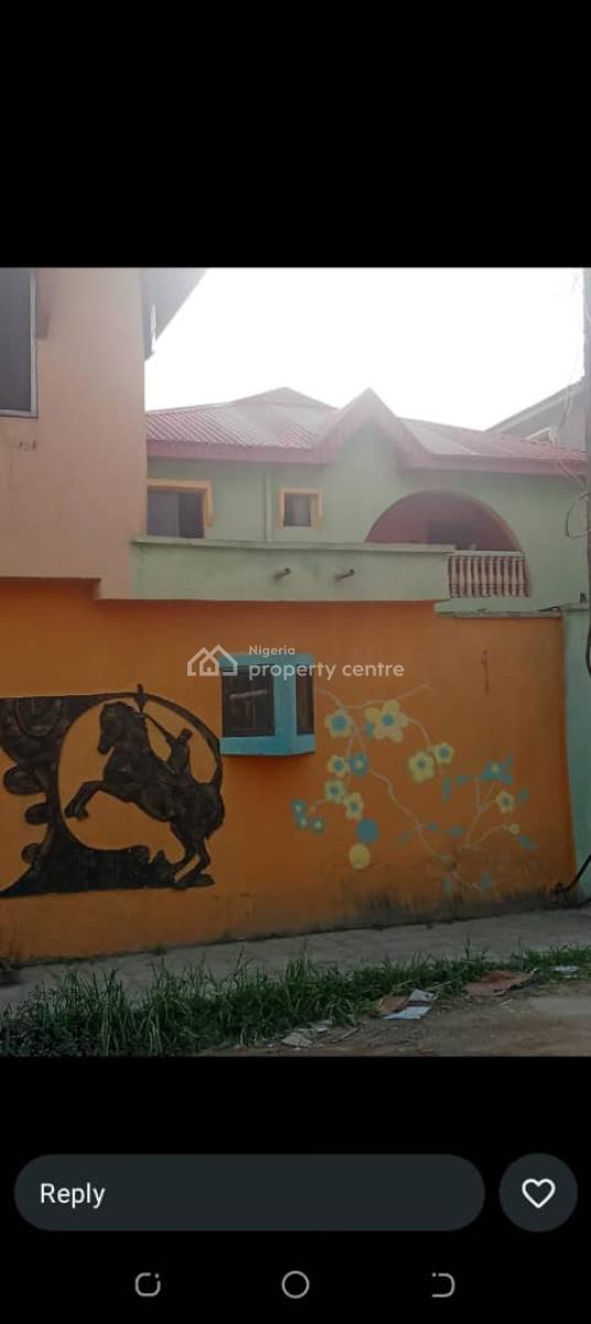 a Bedroom Duplex and 4 Mini Flats Bq, Ago Palace, Isolo, Lagos, Detached Duplex for Sale