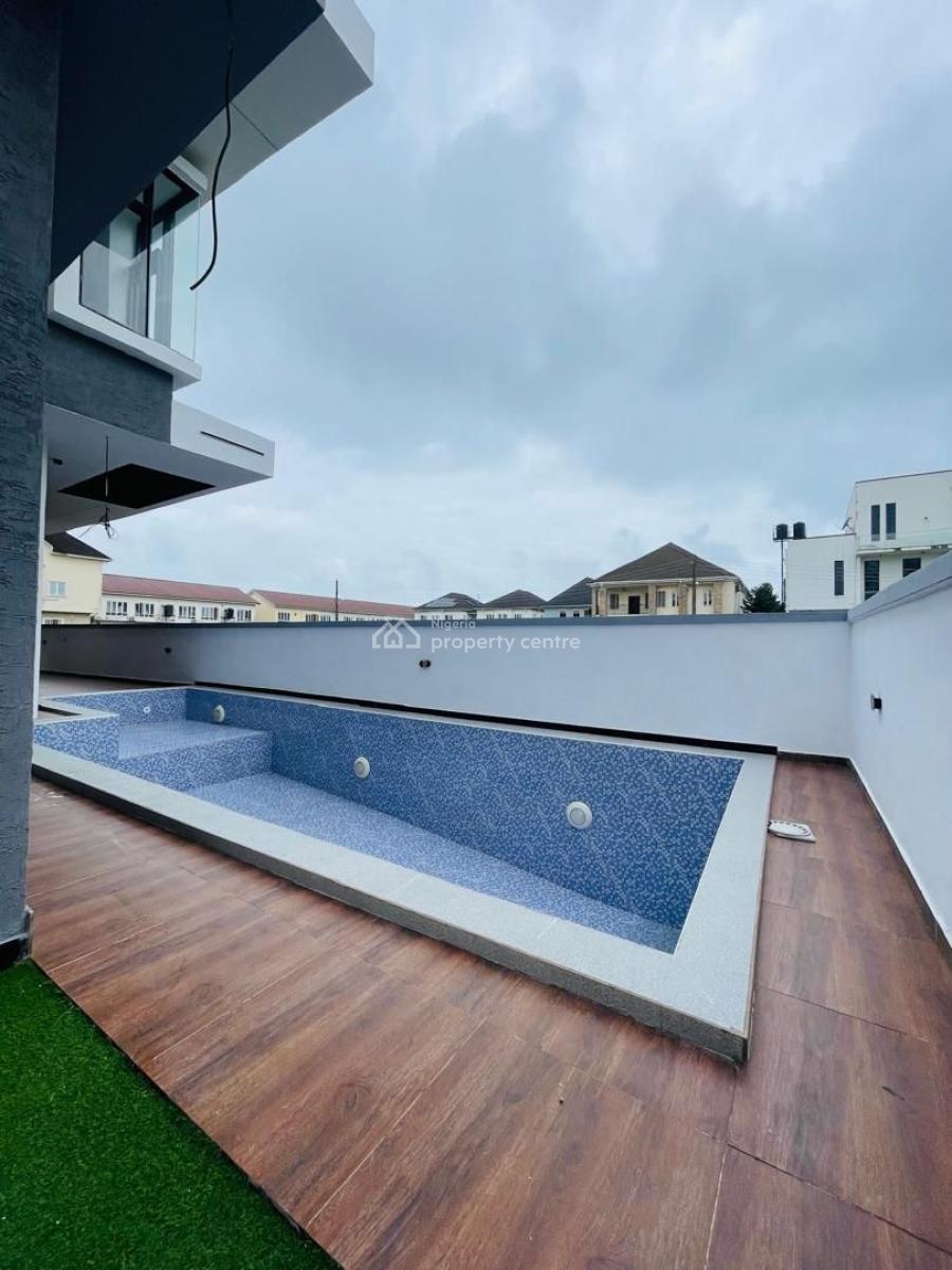 Newly Built 5 Bedroom Fully Detached House with En-suite Bedrooms., Orchid Road, Lekki, Lagos, Detached Duplex for Sale