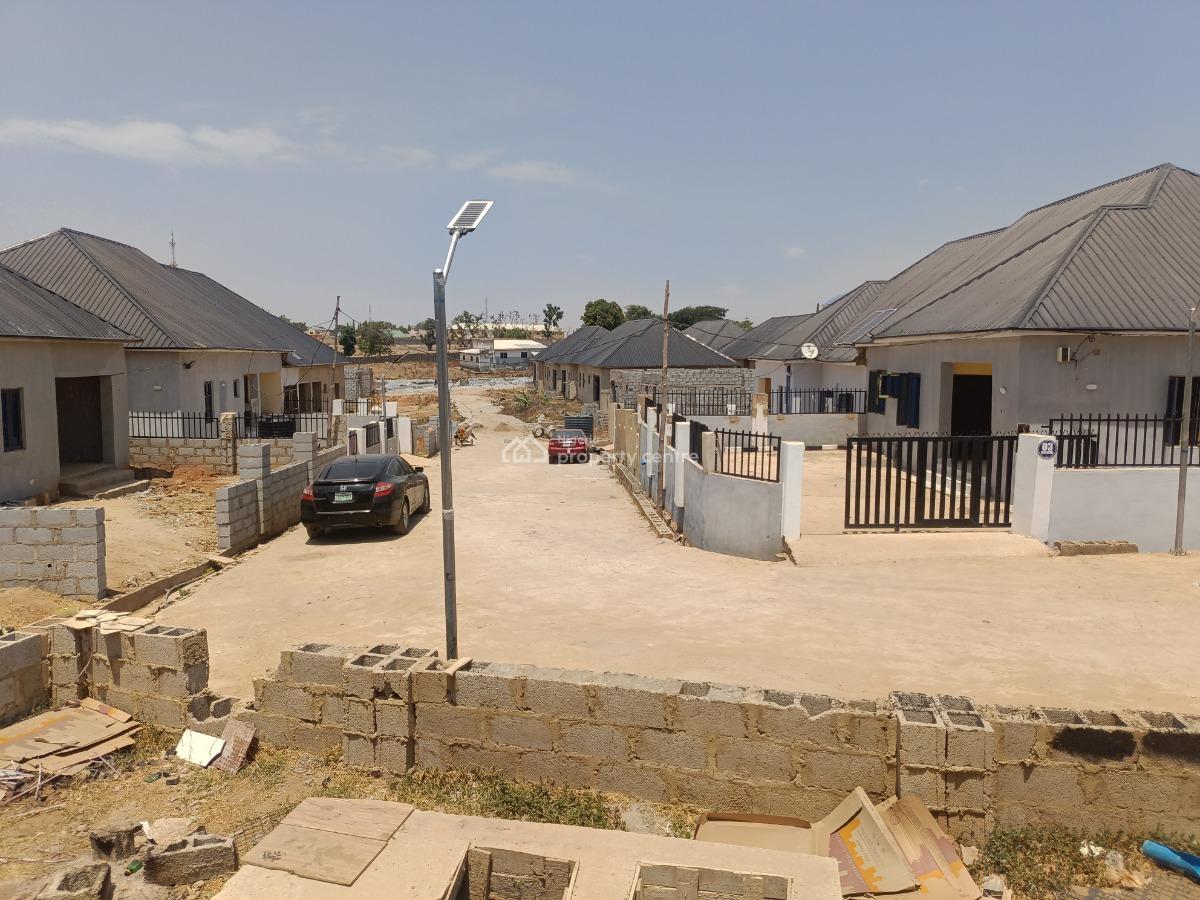 3-bedroom Semi Detached Bungalow (advanced Carcass), Kuje, Abuja, Semi-detached Bungalow for Sale