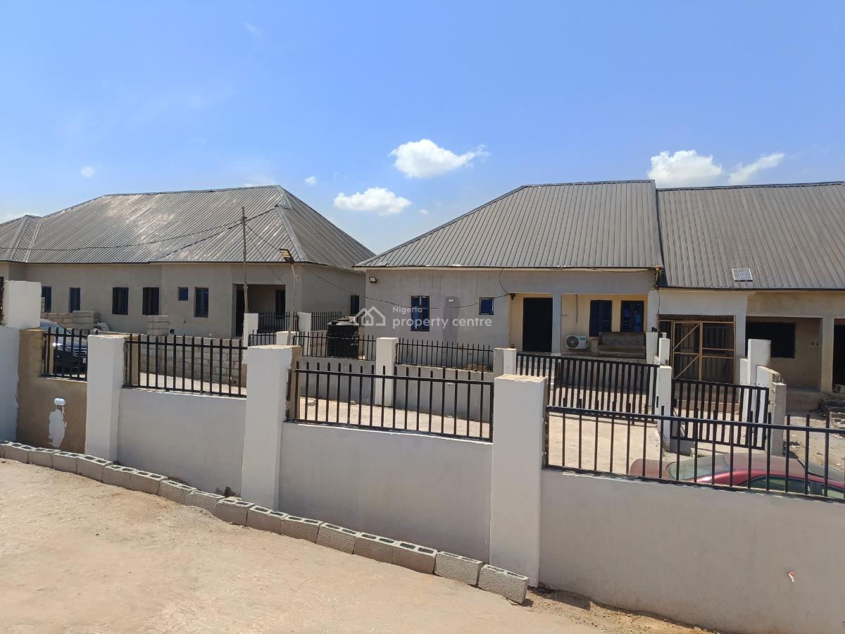 3-bedroom Semi Detached Bungalow (advanced Carcass), Kuje, Abuja, Semi-detached Bungalow for Sale
