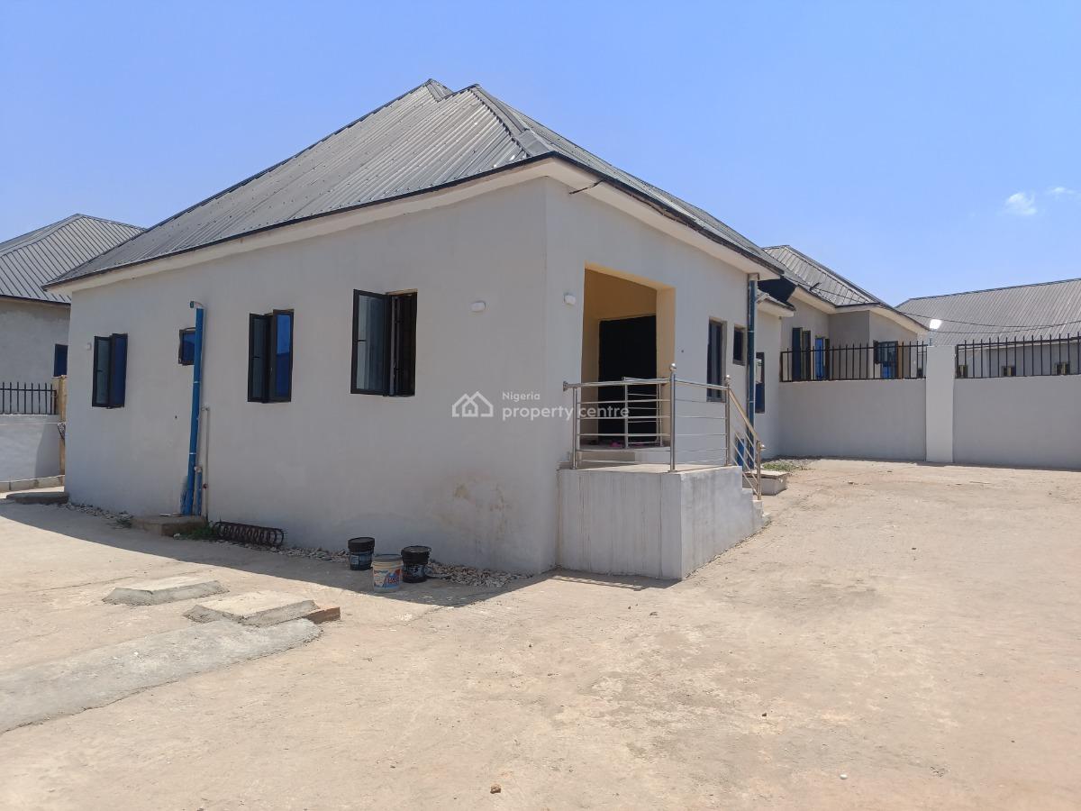 3-bedroom Semi Detached Bungalow (advanced Carcass), Kuje, Abuja, Semi-detached Bungalow for Sale