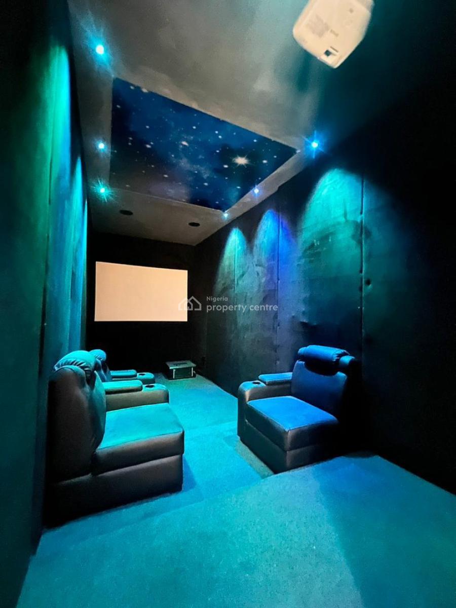 Exquisitely Designed 6-bedroom Fully Detached House with Boys Quarter, Chevronn, Lekki, Lagos, Detached Duplex for Sale