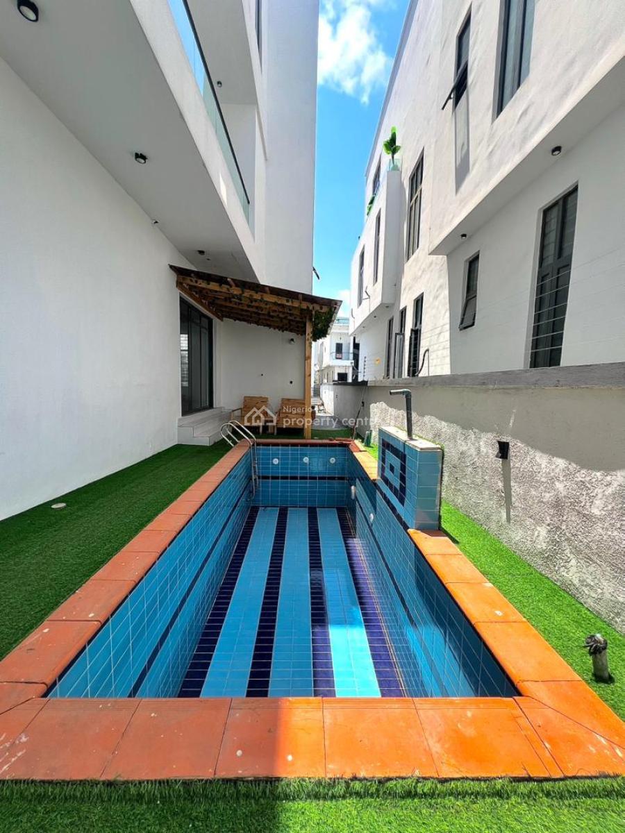 Exquisitely Designed 6-bedroom Fully Detached House with Boys Quarter, Chevronn, Lekki, Lagos, Detached Duplex for Sale