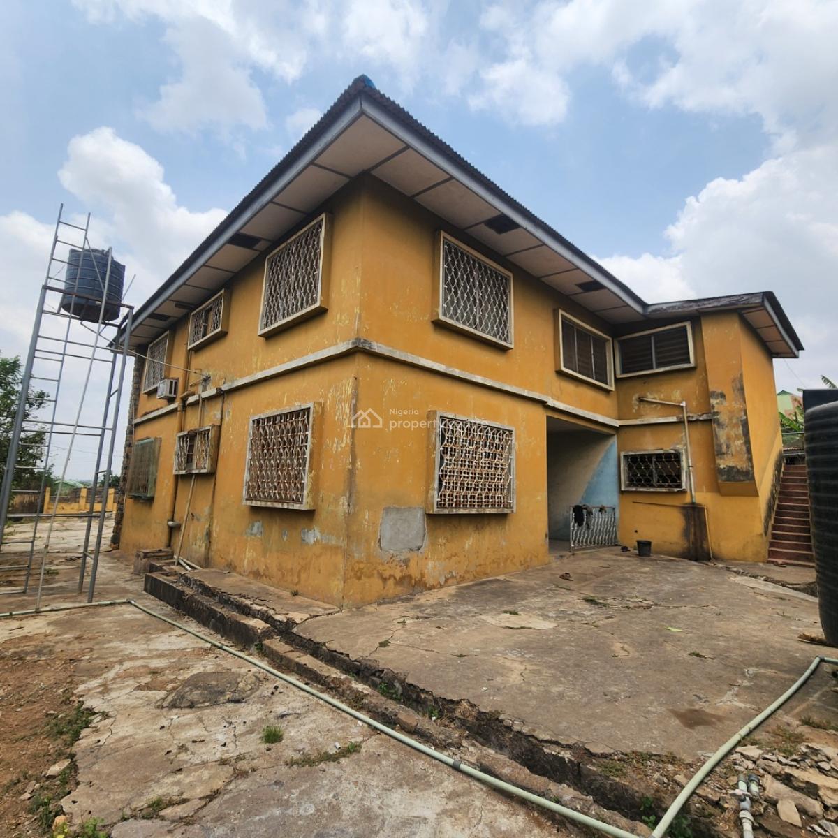 Two Flats of 4 Bedroom and 3 Bedroom, Behind Brent Supermarket, Apata, Ibadan, Oyo, Block of Flats for Sale