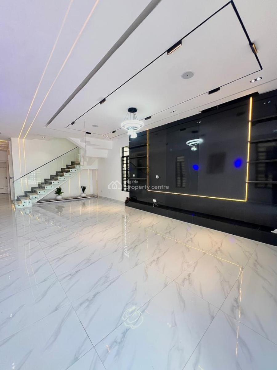 Elegant 5-bedroom Fully Detached House with Boys Quarters and Pool, Chevronn, Lekki, Lagos, Detached Duplex for Sale