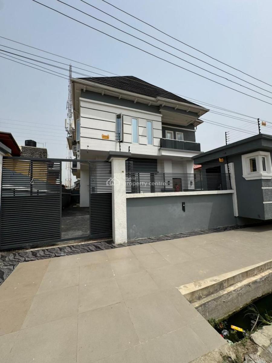 5 Bedrooms Fully Detached Duplex with Bq, Agungi Estate, Lekki, Lagos, Detached Duplex for Rent