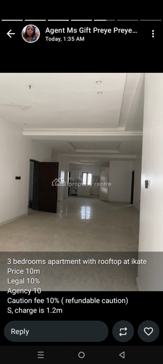 Brand New Luxury 3 Bedroom Semi-detached Duplex with Bq Pool and Gym, Estate By Beachwood, Shapati, Ibeju Lekki, Lagos, Semi-detached Duplex for Rent
