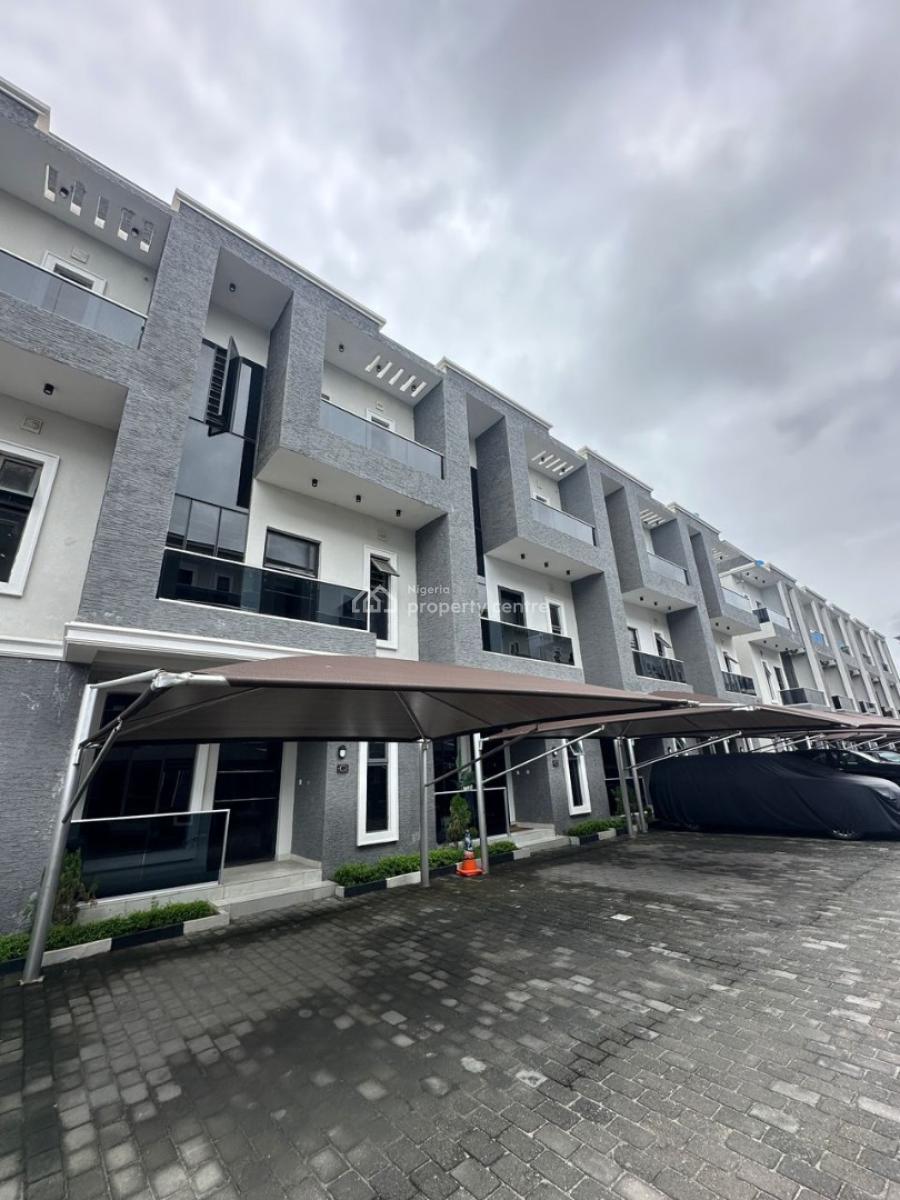 Well-built & Spacious 4-bedroom Terrace with Bq, Victoria Island (vi), Lagos, Terraced Duplex for Sale
