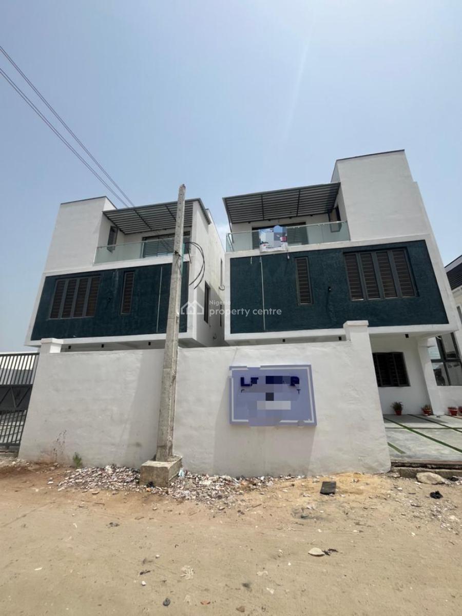 Brand New 4 Bedroom Spacious Semi Detached Duplex with Bq Available, Ologolo, Lekki, Lagos, Semi-detached Duplex for Rent