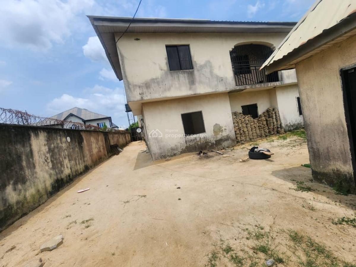 Cheap Plot of Land with 4 Flats in It, Palmville Estate, Badore, Ajah, Lagos, Residential Land for Sale