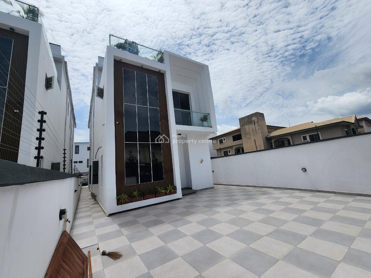 Mind Blowing 5 Bedroom Detached Duplex with 2 Bq,cinema, Pool, Gym, Chevron Estate, Lekki Phase 1, Lekki, Lagos, Detached Duplex for Sale