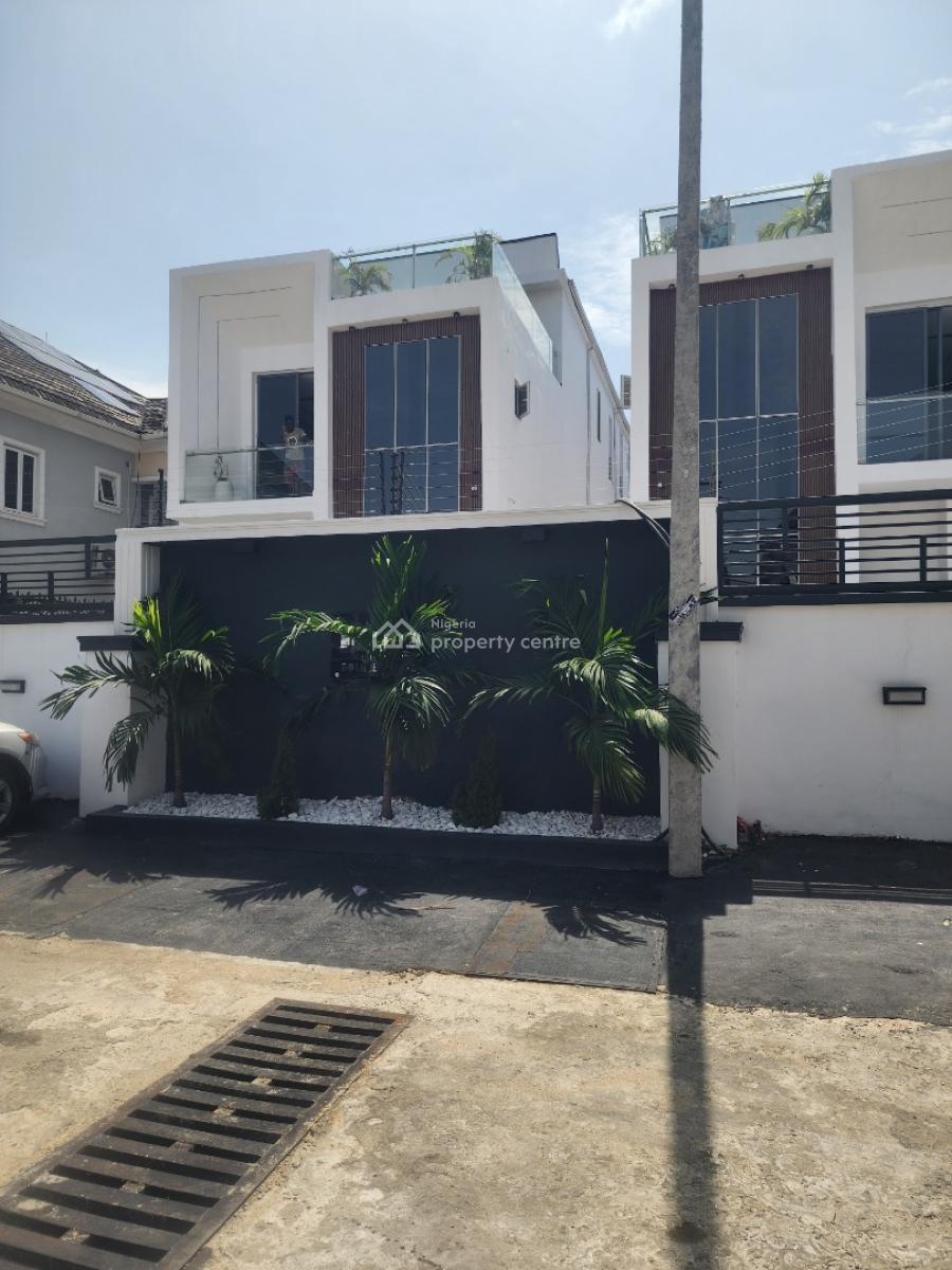 Mind Blowing 5 Bedroom Detached Duplex with 2 Bq,cinema, Pool, Gym, Chevron Estate, Lekki Phase 1, Lekki, Lagos, Detached Duplex for Sale