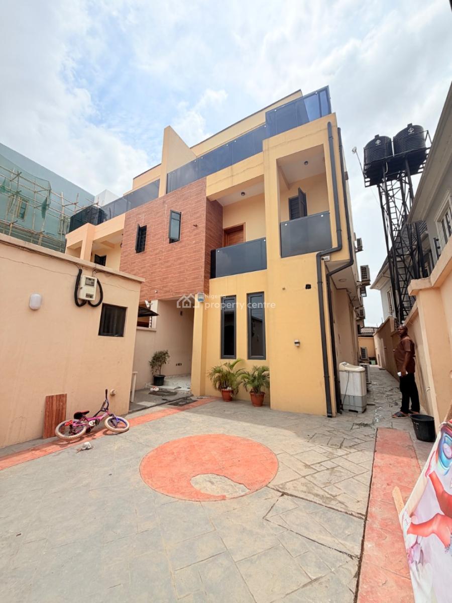 Fairly Used 4 Bedroom Semi Detached Duplex with a Room Bq, Oko-oba, Agege, Lagos, Semi-detached Duplex for Sale