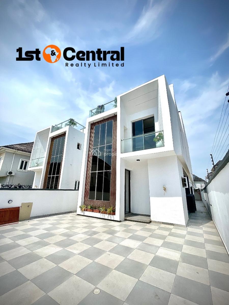 Brand New 5 Bedroom +1 Bq Fully Detached Duplex, Chevron Drive, Lekki, Lagos, Detached Duplex for Sale