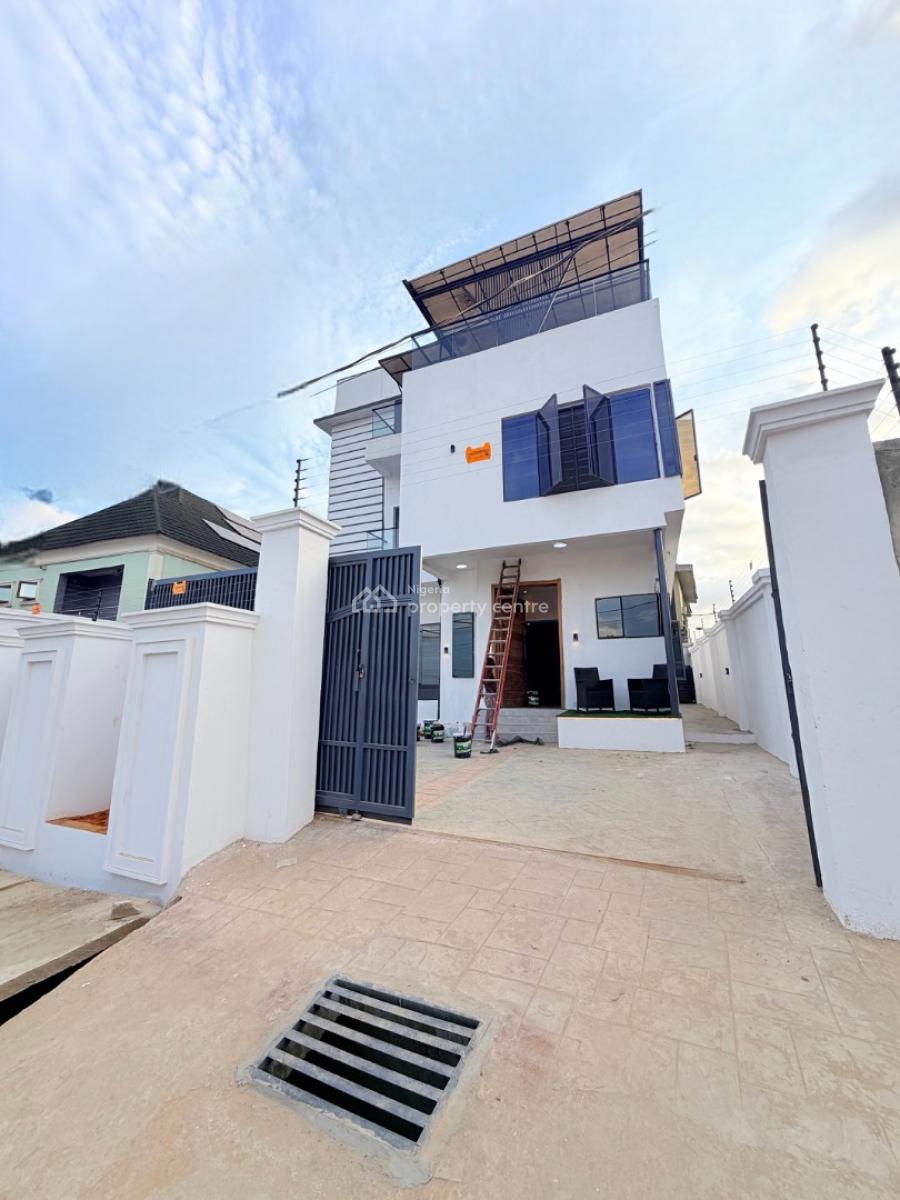 Lovely Built 5 Bedroom Fully Detached Duplex with Room Bq, Ogba, Ikeja, Lagos, Detached Duplex for Sale