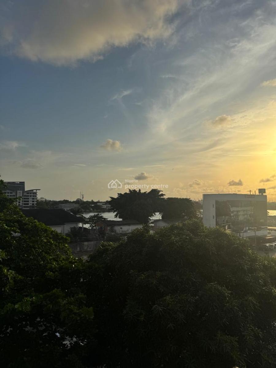 Water View Unfurnished 3 Bedroom Apartment + Bq, Awolowo Way, Ikoyi, Lagos, Flat / Apartment for Rent