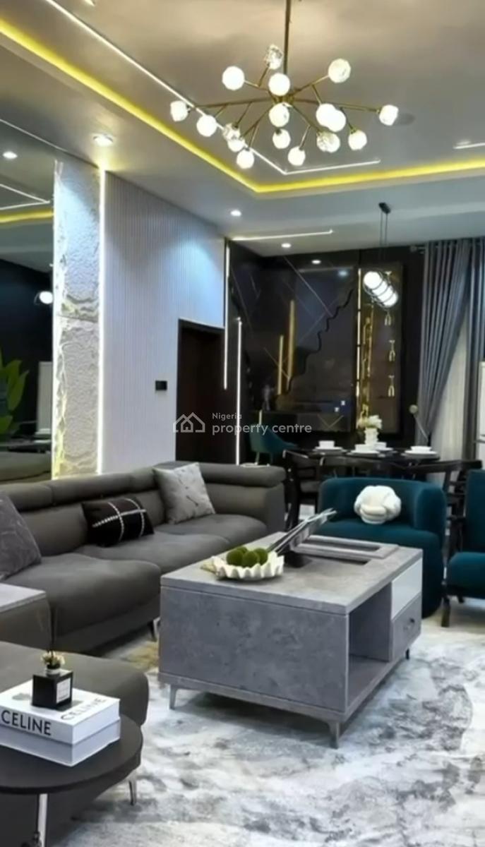 Luxurious Premium Furnished 3 Bedroom Flat with Bq, Katampe Extension, Katampe, Abuja, Block of Flats for Sale