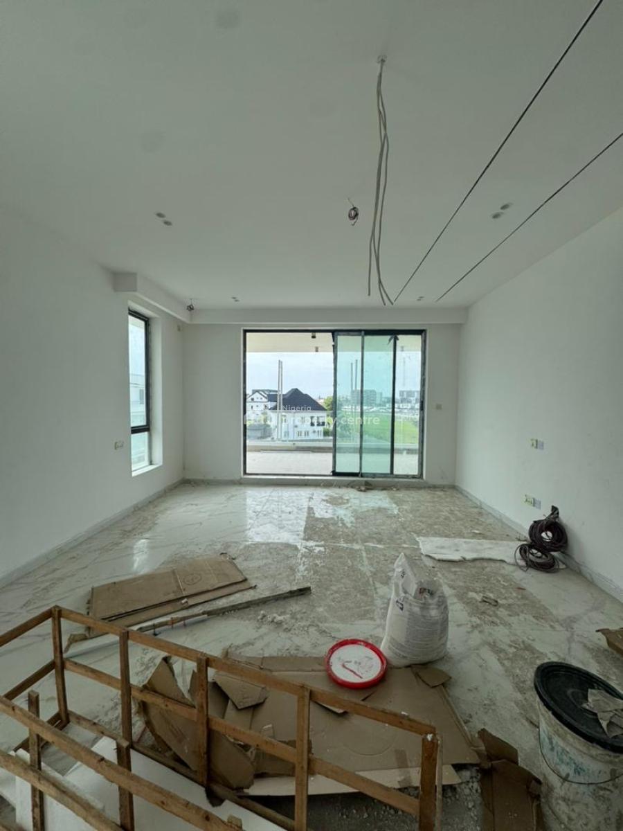 Contemporary 5 Bedroom Design House + Bq, Cowrie Creek, Lekki, Lagos, Detached Duplex for Rent